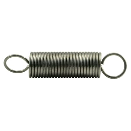 Midwest Fastener 3/4" x 0.080" x 3-1/2" 18-8 Stainless Steel Extension Springs 3PK 38842